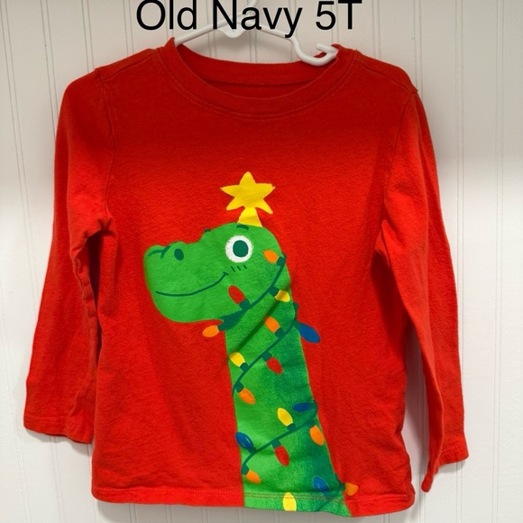 🎄🎅🏻Set of 11 Christmas Themed Toddler Boy Shirts (SIZES 4T and 5T) - Picture 10 of 12